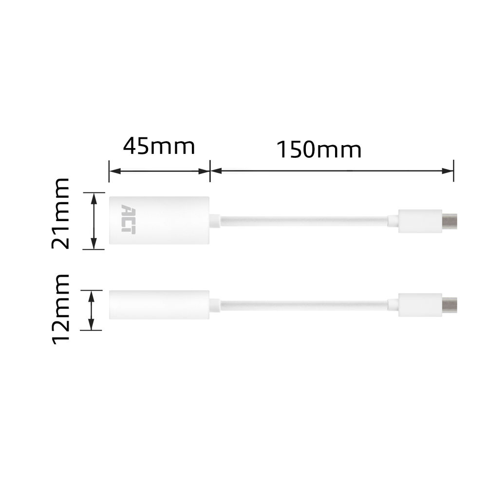 ACT 0.15 meters Mini DisplayPort male to HDMI-A female adapter