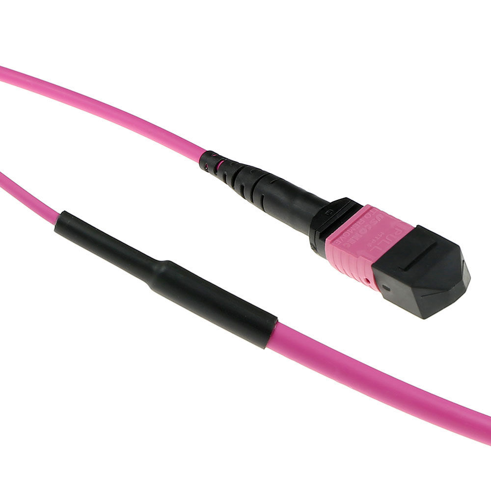 ACT 45 meter Multimode 50/125 OM4(OM3) polarity A fiber trunk cable with MTP/MPO female connectors