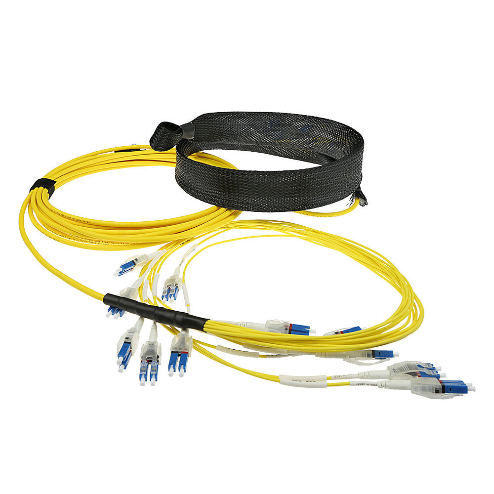 ACT 40 meter Singlemode 9/125 OS2 Preterm fiber cable 24F LC Polarity Twist