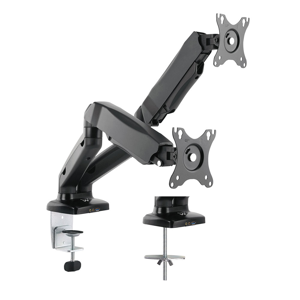 Ewent Monitor desk mount up to 32 inches, gas spring, black