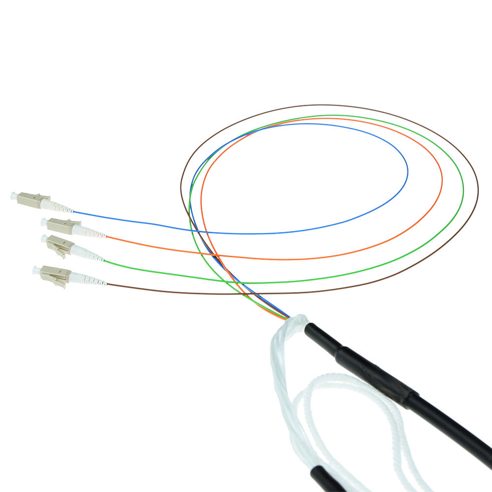 ACT 30 meter Multimode 50/125 OM4 indoor/outdoor cable 4 fibers with LC connectors