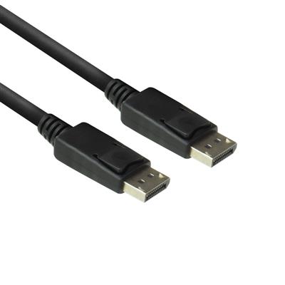 ACT 2 meter, DisplayPort connection cable, 2x DisplayPort male connector, Zip Bag