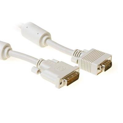 ACT High quality Conversion cable DVI-A male to VGA male   5,00 m