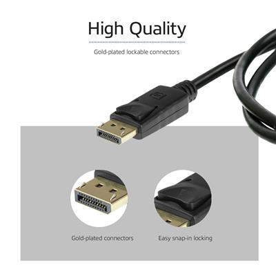 ACT DisplayPort 1.4 cable 8K, 2m