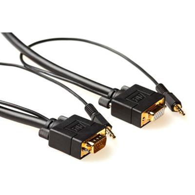 ACT 5 metre High Performance VGA + Audio extension cable male-female
