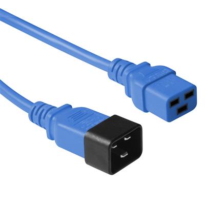 ACT Powercord C19 - C20 blue 1.2 m
