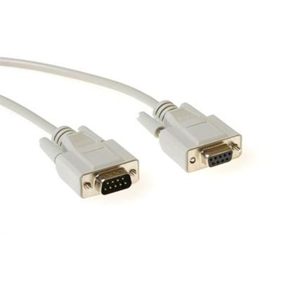 ACT Serial printer cable 9 pin D-sub male - 9 pin D-sub female  3 m