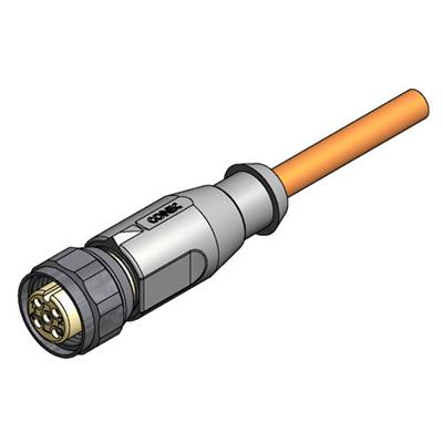 CONEC 43-10516 M12 5 pole sensor cable female to open end
