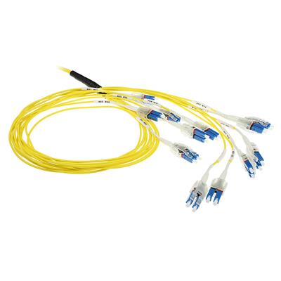 ACT 20 meter Singlemode 9/125 OS2 Preterm fiber cable 24F LC Polarity Twist