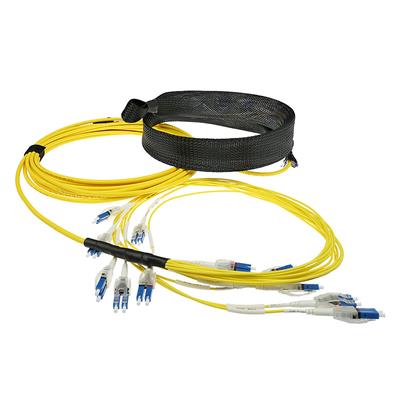 ACT 30 meter Singlemode 9/125 OS2 Preterm fiber cable 24F LC Polarity Twist