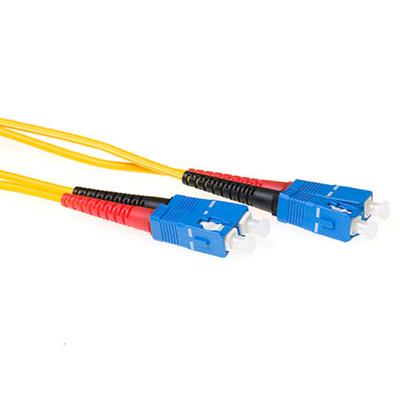 Ewent 3 meter LSZH Singlemode 9/125 OS2 fiber patch cable duplex with SC connectors