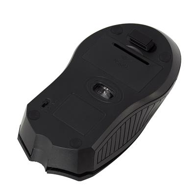 Ewent Wireless Mouse, BULK, USB nano receiver, 1000 dpi, black