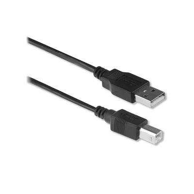 Ewent 3 meter, USB 2.0 connection cable, USB A to USB 2.0 B male
