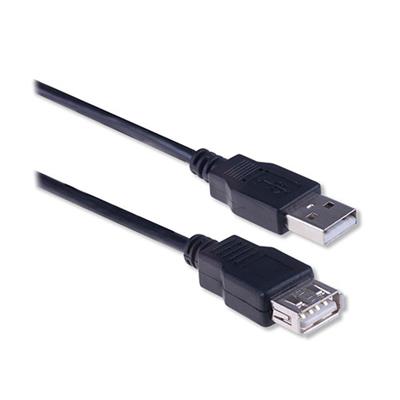 Ewent 3 meter, USB 2.0 extension cable, USB A male to USB A female