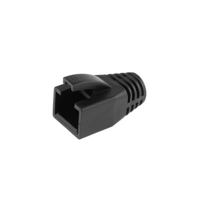 ACT RJ45 black boot for 7.0 mm cable