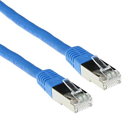 ACT Blue 3 meter LSZH SFTP CAT6 patch cable with RJ45 connectors