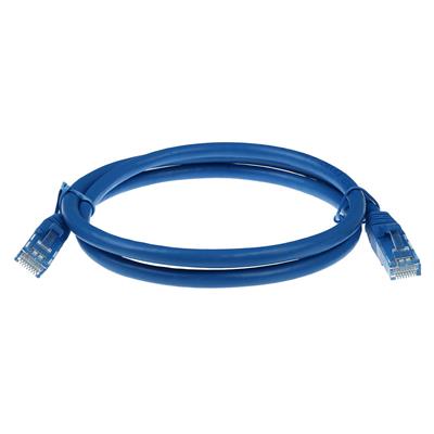 ACT Blue 7 meter U/UTP CAT6 patch cable snagless with RJ45 connectors