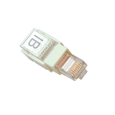 ACT RJ45 (8P/8C) toolless modulaire connector for round cable