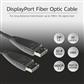 ACT 70 meters DisplayPort Active Optical Cable DisplayPort male - DisplayPort male
