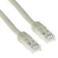 ACT Ivory 2 meter LSZH U/UTP CAT6A patch cable with RJ45 connectors