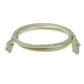 ACT Ivory 3 meter U/UTP CAT6A patch cable snagless with RJ45 connectors