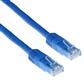 ACT Blue 15 meter U/UTP CAT6A patch cable with RJ45 connectors