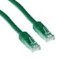 ACT Green 1 meter U/UTP CAT6A patch cable with RJ45 connectors