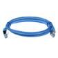 ACT Blue 1 meter LSZH SFTP CAT6A patch cable with RJ45 connectors