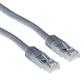 ACT Grey 0.5 meter U/UTP CAT5E patch cable with RJ45 connectors