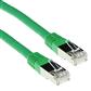 ACT Green 7 meter LSZH SFTP CAT6A patch cable with RJ45 connectors