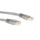 Ewent Grey 1.5 meter U/UTP CAT5E CCA patch cable with RJ45 connectors