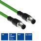 ACT Industrial 6.00 meters Sensor cable M12D 4-pin male to M12D 4-pin male, Superflex Xtreme TPE cable, shielded